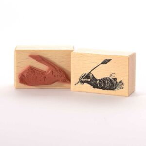 Motivstempel Heindesign "Schreibende Hand"