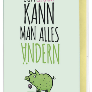 Postkartenbuch - Mit Herz und Augenzwinkern