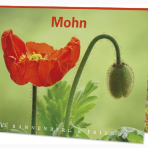 Postkartenbuch - Mohn