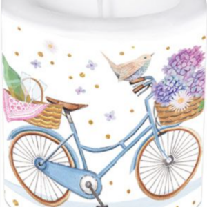 Kleine Lampionkerze - Fahrrad