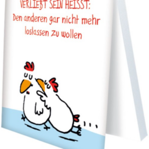 Klebezettel - Verliebt....nicht loslassen