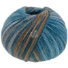 4113 Petrol / Graublau / Hellorange / Beige / Hellblau
